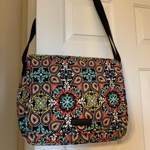 Vera Bradley Messenger Laptop Crossbody Bag